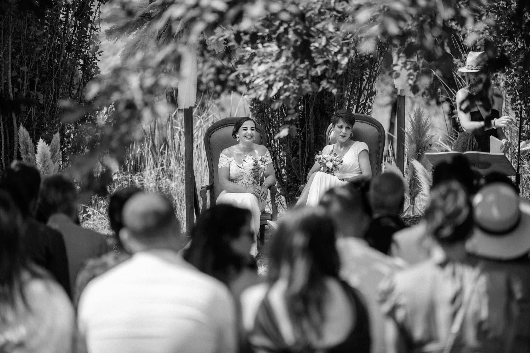 Cérémonie laïque au Château de Miremont